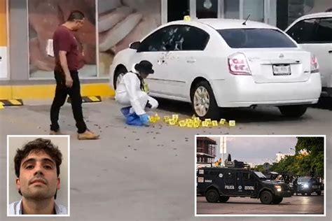 el chapo son killed in parking lot
